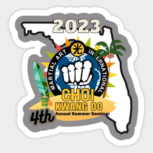 4th Annual Summer Seminar Too Sticker